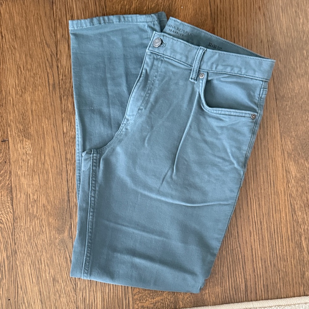 Banana Republic Men's Blue Slim Straight Jeans